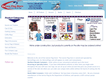 Tablet Screenshot of carsonflagstore.com